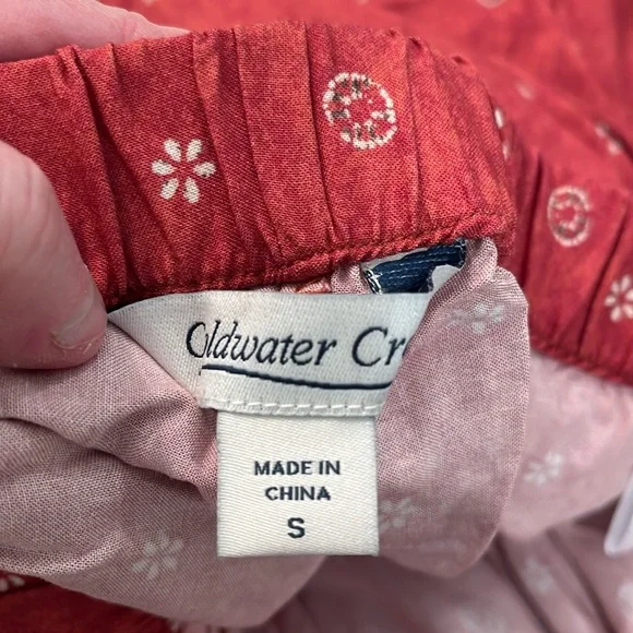 Coldwater Creek Terra Border Print Pants/NWT/SMALL - Picture 10 of 15